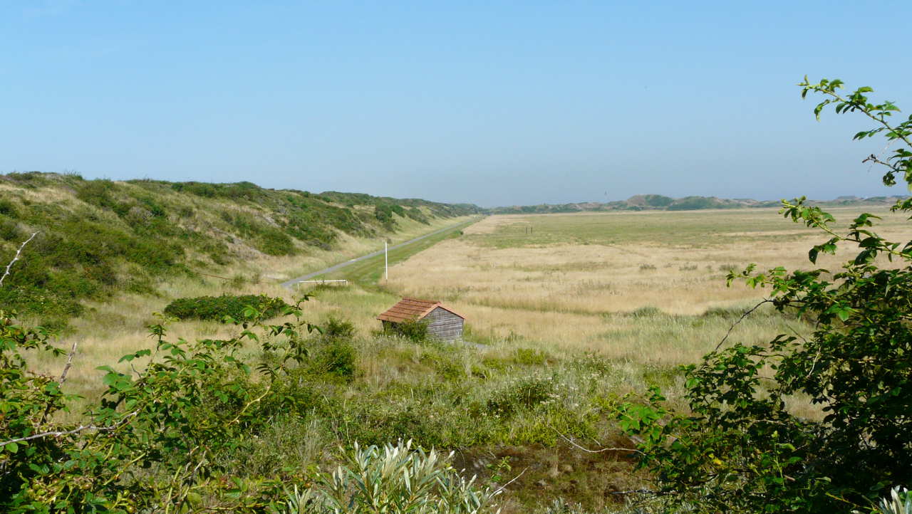 Radweg zur Melkhörndüne